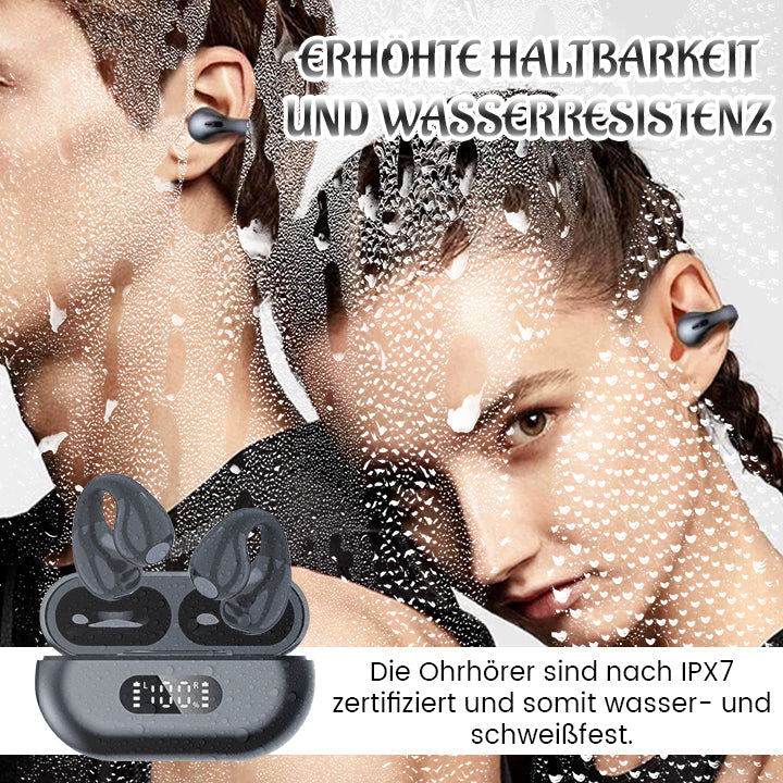 Biancat™ EchoWing Wasserdichte, kabellose Sport-Ohrhörer mit Mikrofon