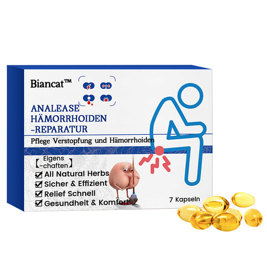 Biancat™ AnalEase Hämorrhoiden-Reparatur Kräuterkapseln🌿🌿
