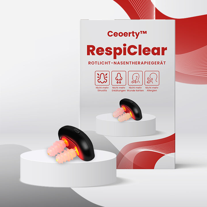 Ceoerty™ RespiClear Rotlicht-Nasentherapiegerät
