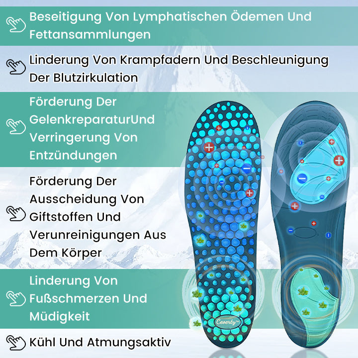 Ceoerty™ EcoSoft Eis-Seide Fußpads