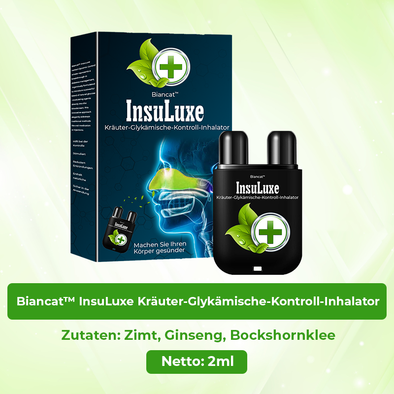 Biancat™ InsuLuxe Kräuter-Glykämische-Kontroll-Inhalator