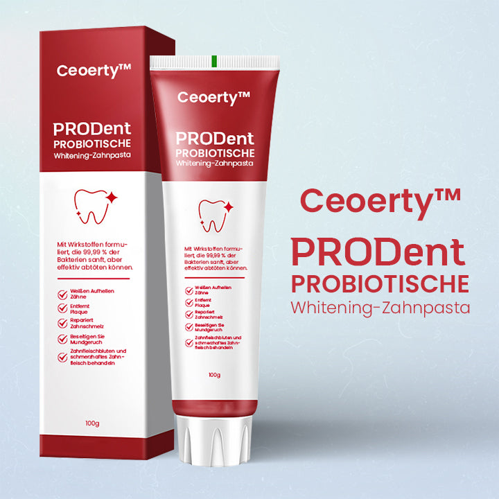 Ceoerty™ PRODent Probiotische Whitening-Zahnpasta